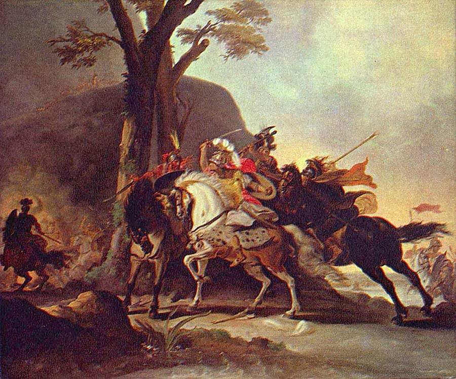 Alexander the Great in the Battle Against the Persians at the Granicus